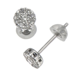 ブリラーレ PT ダイヤモンドイヤリング/ピアス計0.3ctUP