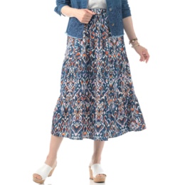 Julia K NYC プリントマキシスカート