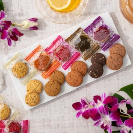 チアシード、マカ入り5種のおからクッキー90枚