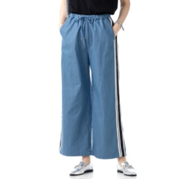  Remite サイドラインセミワイドパンツ - 729980