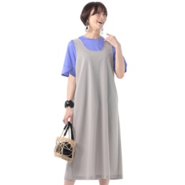 day to day 後ろドロストジャンパースカート