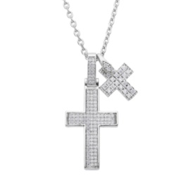 Tar Tar ダブル クロスポイント ネックレス[アーレン]