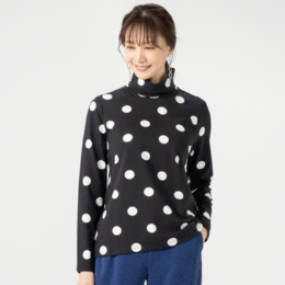 Isaac Mizrahi Live タートルネック長袖プルオーバー