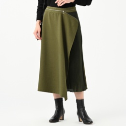 リアール オープンZIP 2Face スカート