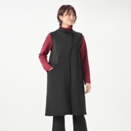 BOUTIQUE JUNKO ダンボールニットフェンシングジレ