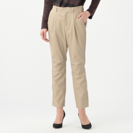 BOUTIQUE JUNKO フェイクレザーストレートパンツ