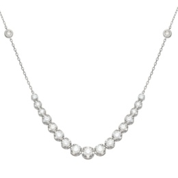 PTダイヤモンドグラデーションネックレス計1.5ctUP [60cm]