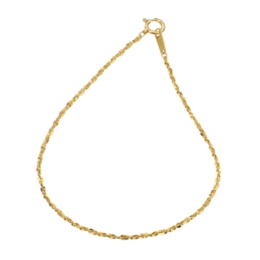  マエストロ 純金 ボリュームツイスティミラーチェーン ブレスレット