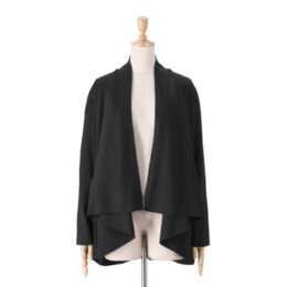 YukaKoshino アコーディオンドレープカーディガン