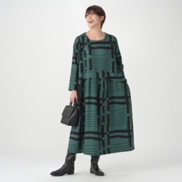 HELA ジオメトリック柄ワンピース