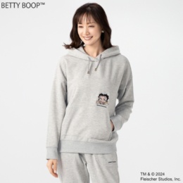  Anne Coquine 裏起毛フーディパーカBetty BoopTM - 735623