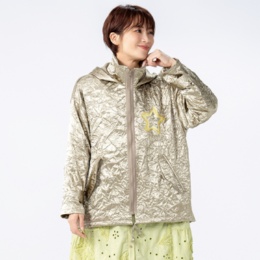  PERSONS ワッシャーサテンジップアップパーカー - 735772