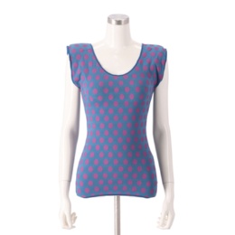 KawaiOkada 水玉プリント肩パットインナー