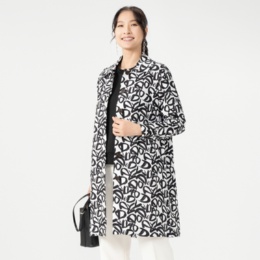  day to day オリジナルプリントロングシャツジャケット - 736117