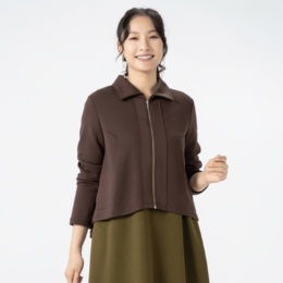 day to day フロントファスナーショートジャケット