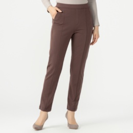 タカシマヤスタイルプリュ 裏起毛ストレッチパンツ