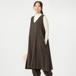 myM ツイード織ジャンパースカート