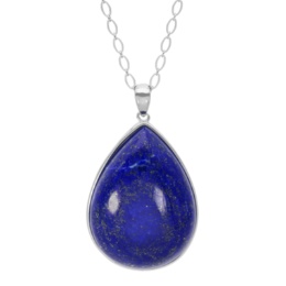  越田雅哉 ラピスラズリペアシェイプペンダント - 736484