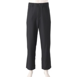 Lucca Uomo alla moda 裾シャーリングストレッチパンツ