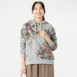  Re:Birth＋ 気分が上がるフローラルデザインパーカー - 736544