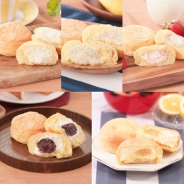  八天堂 ふるさとくりーむパン5種10個詰合せ - 736700