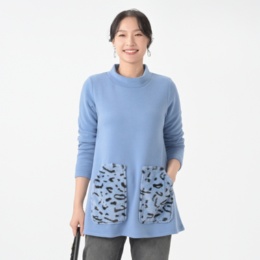 Pixie Heart アニマル柄ポケット チュニック