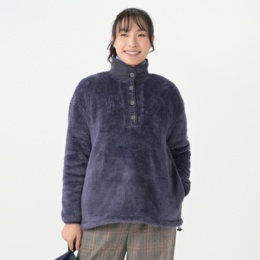 Carney ボアフリースプルオーバー