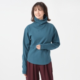 GRC 吸湿発熱ワッフルハイネックPO