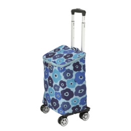 CHARMISS 花柄4輪ファスナーショッピングカート ネット限定