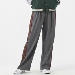 GRC ウール調ラインパンツ