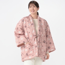  ハンテン花柄レディース - 737873