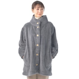  ボアロングカーディガン - 737876