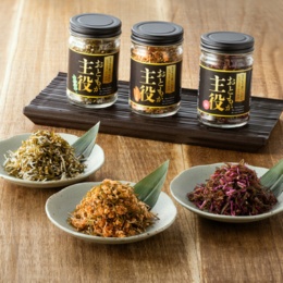 函館丸心 日高昆布使用ふりかけ3種計5本