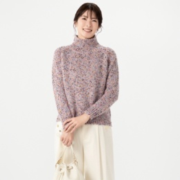 タカシマヤスタイルプリュ ファンシーネッププルオーバー