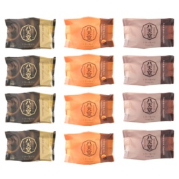  八天堂くりーむパン ショコラづくし3種12個詰合せ - 738233