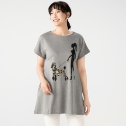 FairyStyle フラワー フレンチチュニック