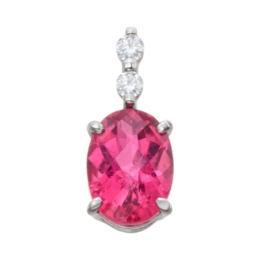 ルベライト PT ペンダントヘッド 0.70ctUP