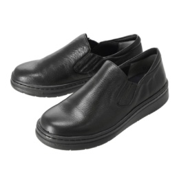  ドルチェ山羊革袋縫い&オパンケのスリッポンシューズ