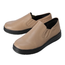 ドルチェ山羊革袋縫い&オパンケのスリッポンシューズ