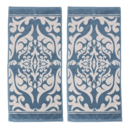 Fero（フェロー） Fero ホテルライク フェイスタオル オーナメント柄 同色2枚セット