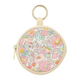 IM リバティプリント 丸型ポーチ