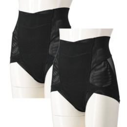 ゆきねえ モアソフト快適ショーツ 同色2枚組