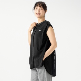 FILA UV細見えバックシャンシャツチュニック