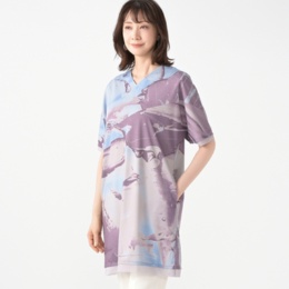 BOUTIQUE JUNKO フルイドプリントチュニックネット限定カラー