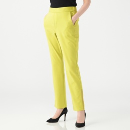 BOUTIQUE JUNKO 選べる股下丈シアー切替パンツ