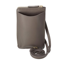 Anne Coquine カーフレザーモバイルパスポーチ