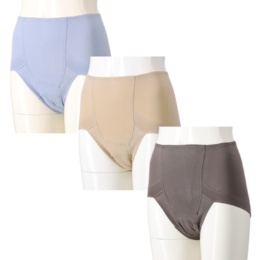スタイルセレブリティ+PLUS吸水消臭綿混ショーツ3枚M-3L