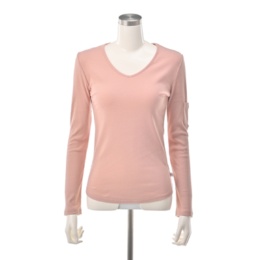 KawaiOkada テレコVネックプルオーバー