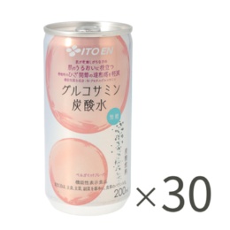 伊藤園 グルコサミン炭酸水200ml×30本
