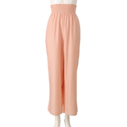 GRC シャンブレーセミワイドイージーパンツ